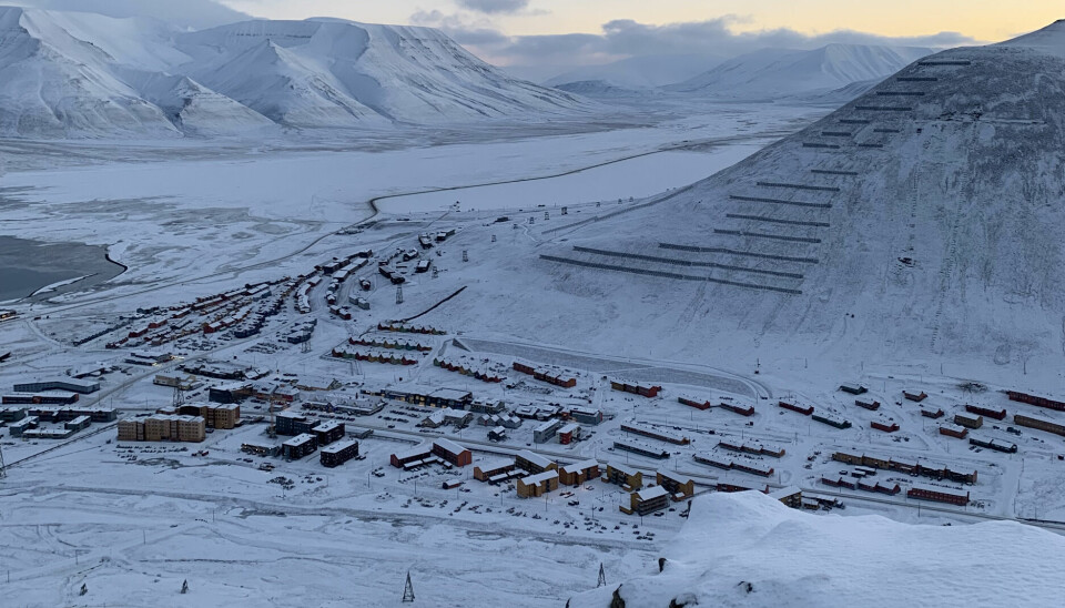 Det er trangt om plassen i Longyearbyen.