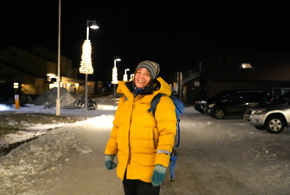 Nederlandske Saskia Heynekamp mener noe av det mest interessante med Longyearbyen er menneskene som bor her.