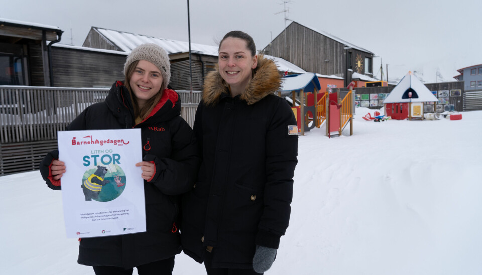 Julie Glesaaen, pedagogisk leder ved Kullungen barnehage og Tonje H. Fjeld, pedagogisk leder Polarflokken barnehage, mener vi må snakke mer om hvordan barnehager bemannes.