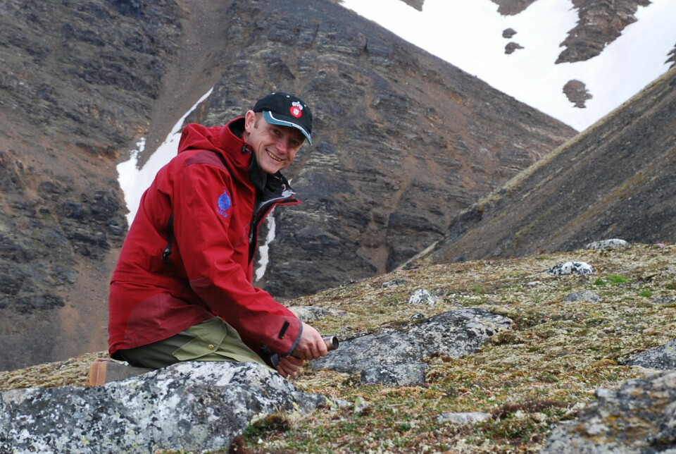 Dr. Stephen Coulson, avdelingsleder i arktisk biologi.