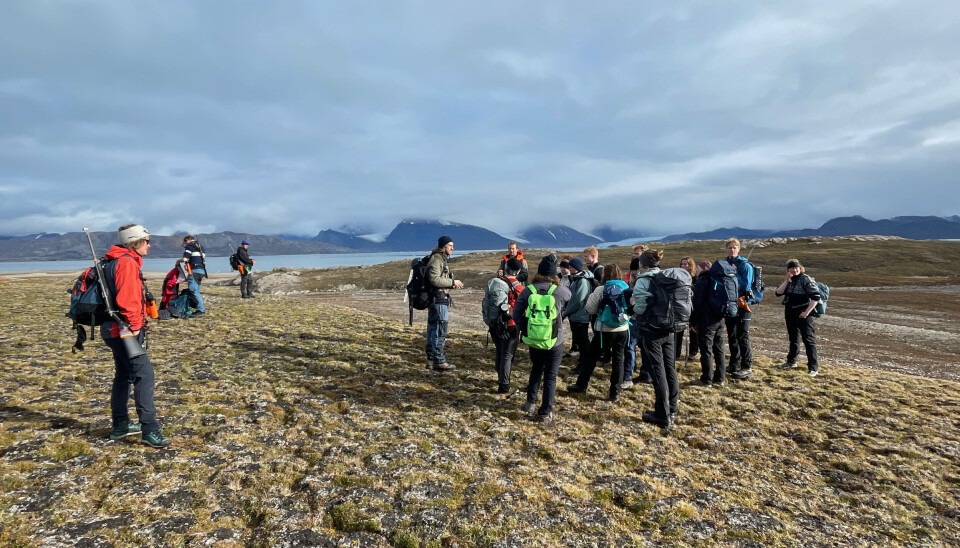 Unis-kurs i Ny-Ålesund. Unis-kurs i Ny-Ålesund.