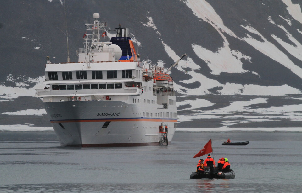 «Hanseatic» er en gammel kjenning blant ekspedisjons-cruisene på Svalbard.