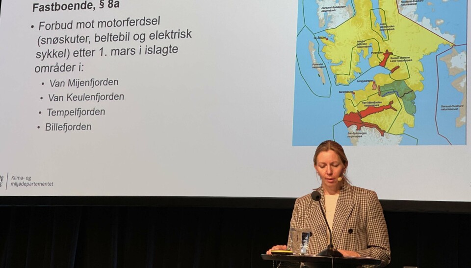 Anne Stoltenberg i Klima og miljødepartementet informerer om endringene i miljøregelverkene som vil tre i kraft 1. januar. Anne Stoltenberg i Klima og miljødepartementet informerer om endringene i miljøregelverkene som vil tre i kraft 1. januar.