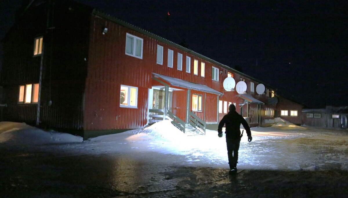 Tang Inn Shell Tang inn i overvåkingen på Bjørnøya