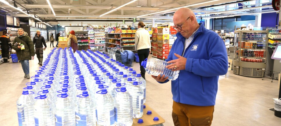 Solgte 180.000 liter vann