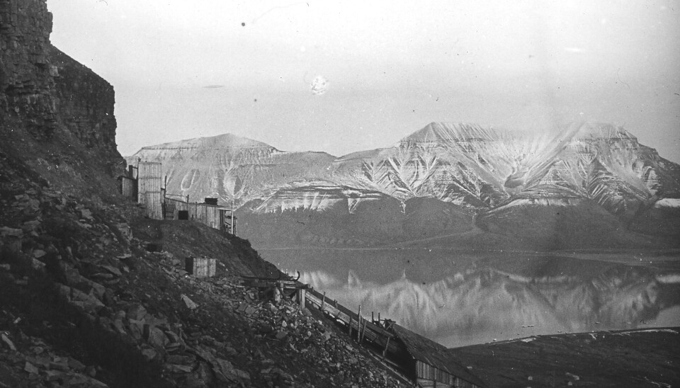 Gruve 1 avbildet i 1916.